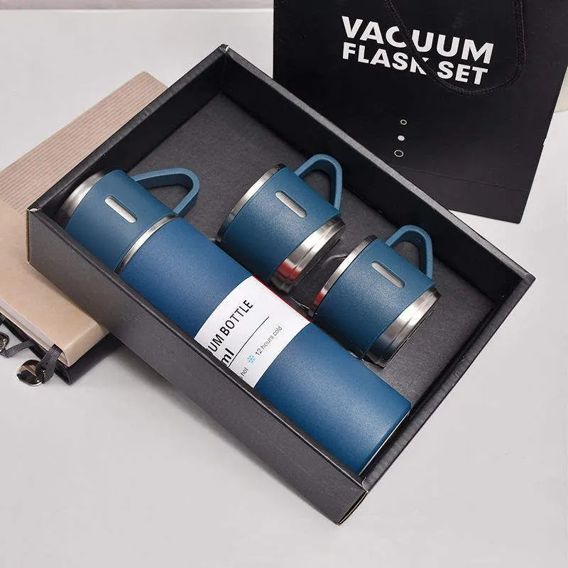 Thermal Bottle Gift Set — Vacuum-Insulated Flask with Custom Branding