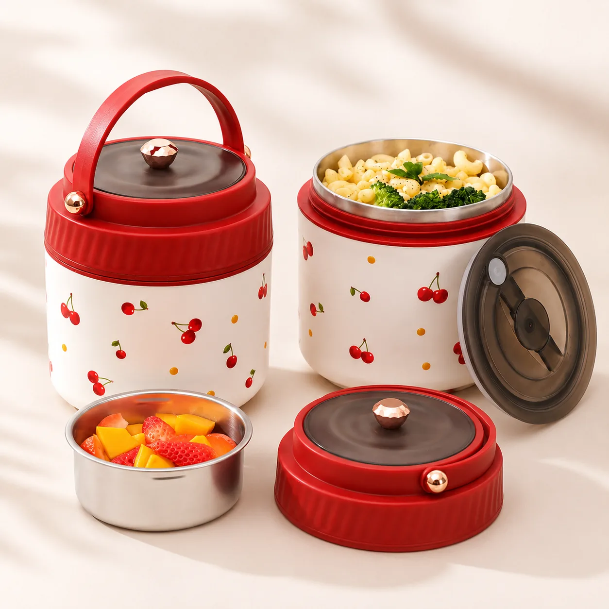 Insulated Lunch Box — 1200ml, 316 Stainless